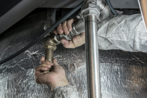 fixing pipes